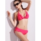 Women's Red Bikini Style Flouncing Sexy Lingerie