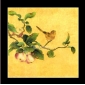 Frameless Fruit Tree Birds Hand-painted Ornamental Oil Painting