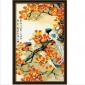 Kapok in Full Bloom Birds Cotton Canvas Hand-painted Digital Oil Painting