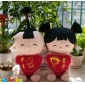 Cute Auspicious Cartoon Gift Stuffed Handicrafts Wedding Doll