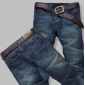 Men's Korean Straight Legs Simple Temperament Fashion Wild Jeans