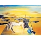 Invisible Sleeping Woman Abstract on Canvas Painting Frameless Oil Painting