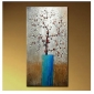 Pure Hand-painted Frameless Modern Wealth Tree Living Room Oil Painting