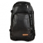 Korean Hollow Leather Men's Hiking Backpacks Students Backpacks
