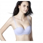 1 / 2 Cup Detachable Straps Two Rows of Three-button Thin Mold Cup Bras