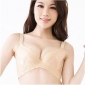 Luxurious Embroidery Butterfly Shape Thin Mold Cup Gather Bras