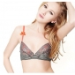Elegant Embroidery 3 / 4 Cup Thin Mold Cup Bras Set