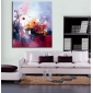 Pure Hand-painted Frameless Pink Fantasy Abstract Paintings