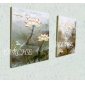 Pure Hand-painted Frameless Pink Flowers Abstract Oil Paintings