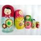 Children's Educational Toys 5 Layers Matryoshka Dolls Handicraft / Home Decoration