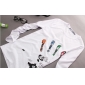 Men's Top Wear Korean Style Fingers Printed Long Sleeved Round-neck T-shirt