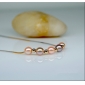 Natural Mix Colour Five Pearls 925 Silver Chain Fashion Necklace