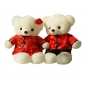 Red PP Cotton Gift Stuffed Handicrafts Wedding Doll