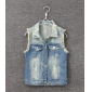 Women's Han Style Fashion Denim Vest Waistcoats