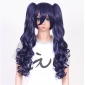 Nylon Hair 70 CM Violet Curl Cosplay Ponytail Wigs