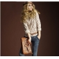New Spring Ladies' Floral Blouses Pastoral Cotton Tops