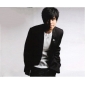 Men's Spring New Black Korean Slim Fit Coats