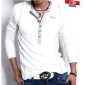 Men's Long Sleeve Top Wear O-Neck T-shirt