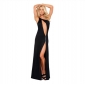 Women's Zipper One Shoulder Split Front Dresses