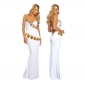 Women's Floor-length Lace-up Backless Dresses