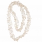 Fashion British Style Multilayer Irregular Long Pearl Necklace
