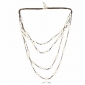 Women's Pearl Multilayer Long Sweater Necklace