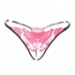 Women Sexy Transparent Lace Court G-string Embroidery Panties