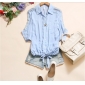 Korean Lace Loose Blouses Bat Sleeve Tops