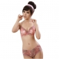 Lace Gather Sexy Bra Brief Underwear Sets