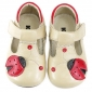 Girl Genuine Leather Soft Soles Cartoon Baby Dress Shoes