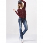 Women's Korea Tight Slim Light Blue Jeans