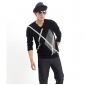 Casual V-neck Cotton Men's Korean Style Clothing Sweaters