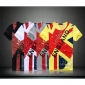 European Style Short Sleeve Round Neck Men's Tops UK Flag T Shirt